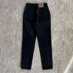 Vintage Levis 501 Black Denim
